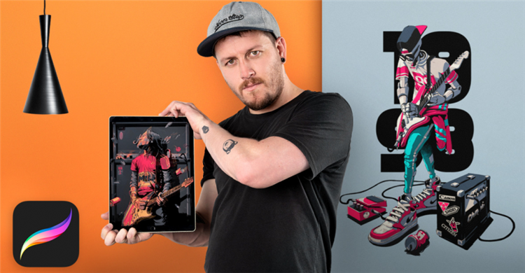 دوره تصویرگری با ریتم و روح در پروکرییت